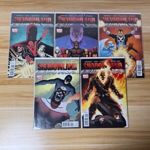Shadowland Marvel Comics Limited Series Issues 1 2 3 4 5 Complete‎ Set